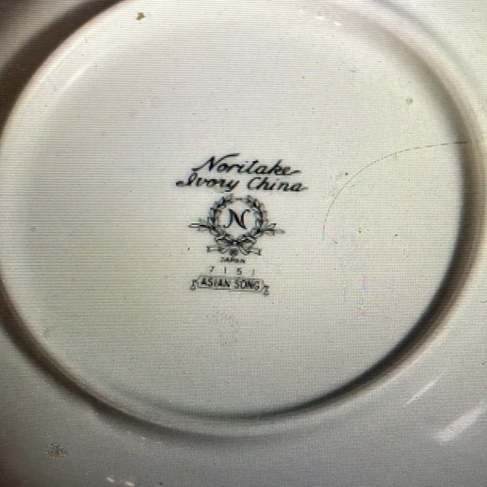VTG Noritake Asian Song Soup Bowl